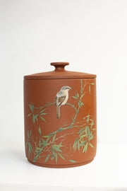 Ceramic Tea Canister - Bird Series