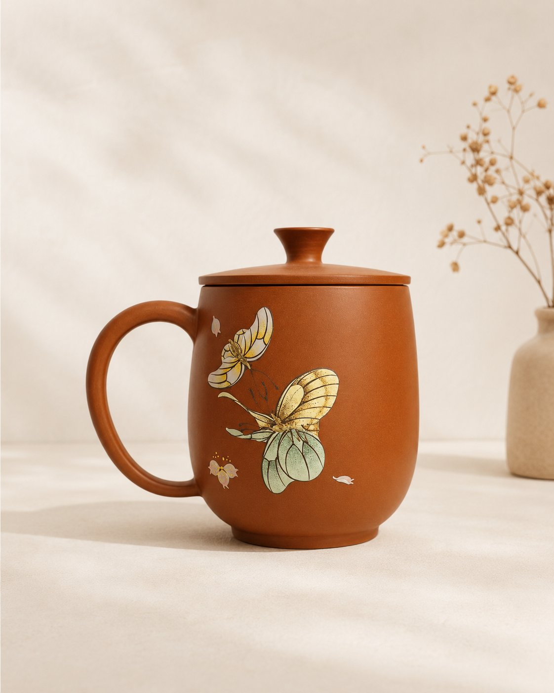 Butterfly Office Tea Cup