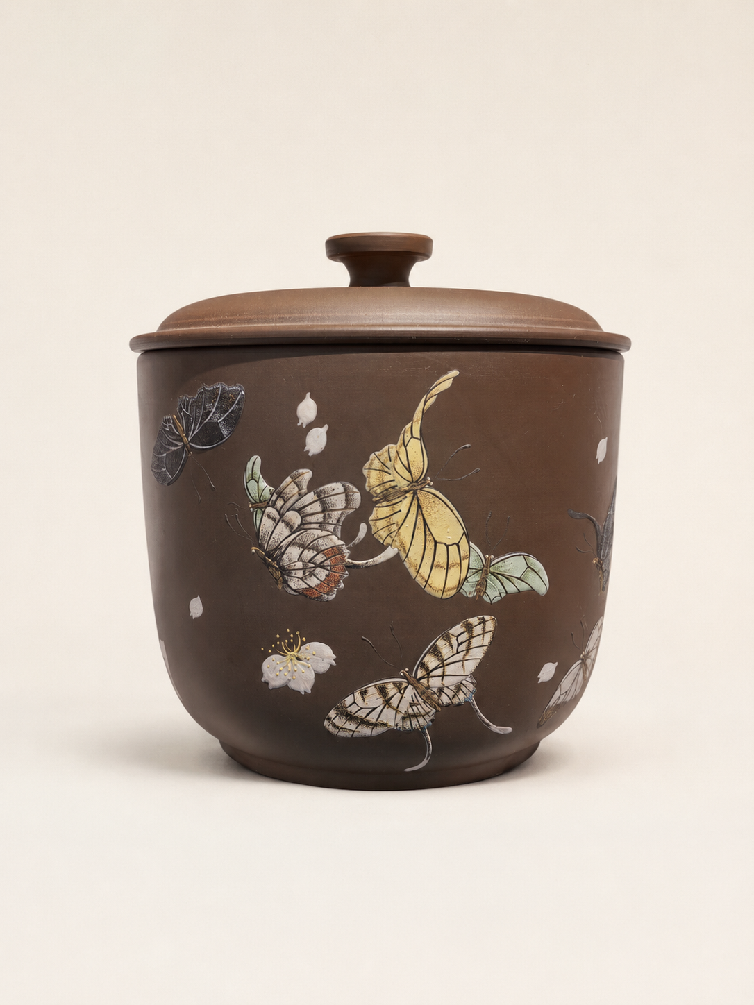 Butterfly Tea Canister