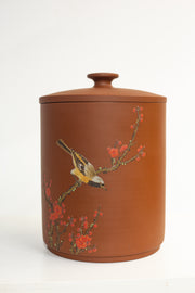 Ceramic Tea Canister - Bird Series