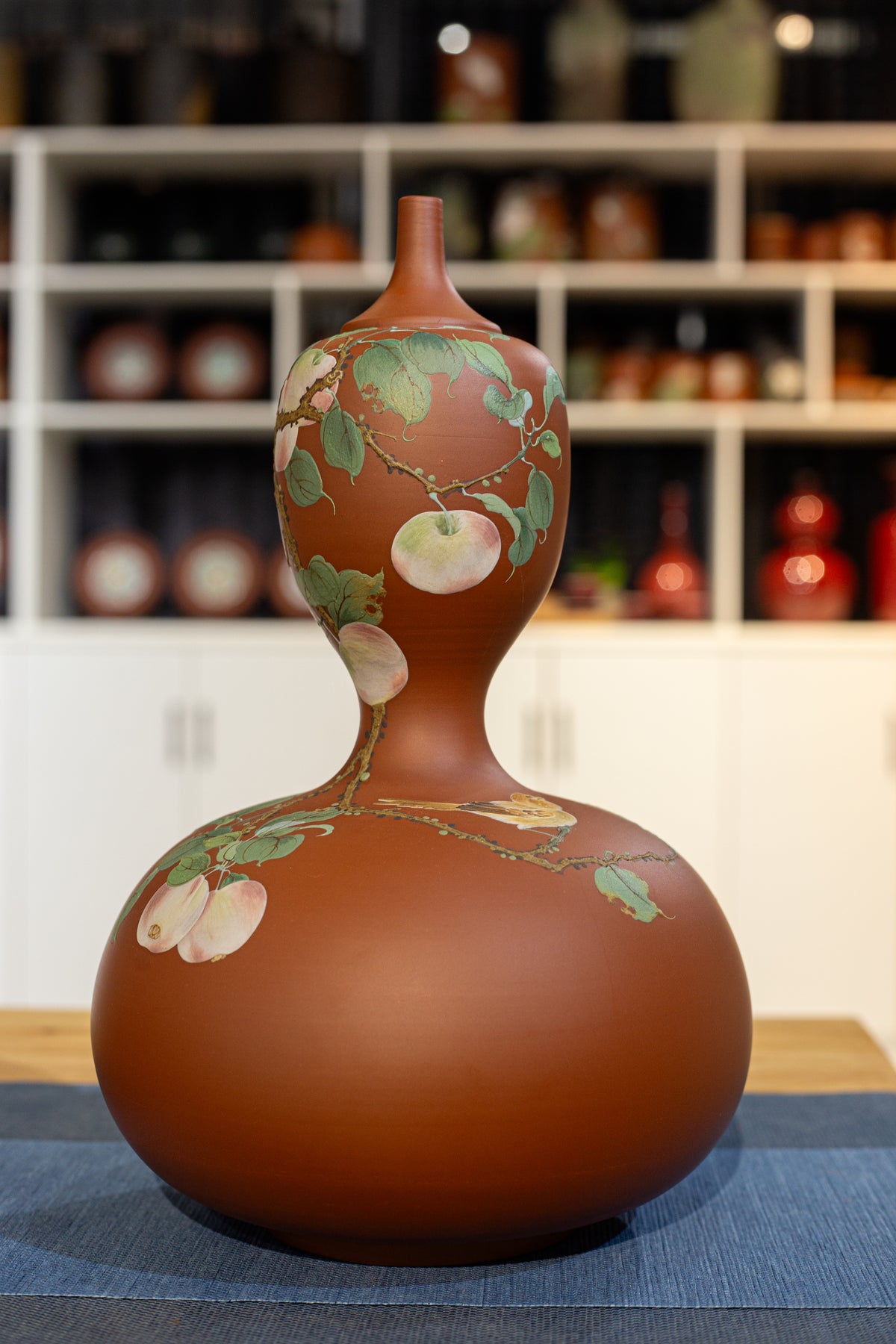Vase en céramique DJ-Pêche