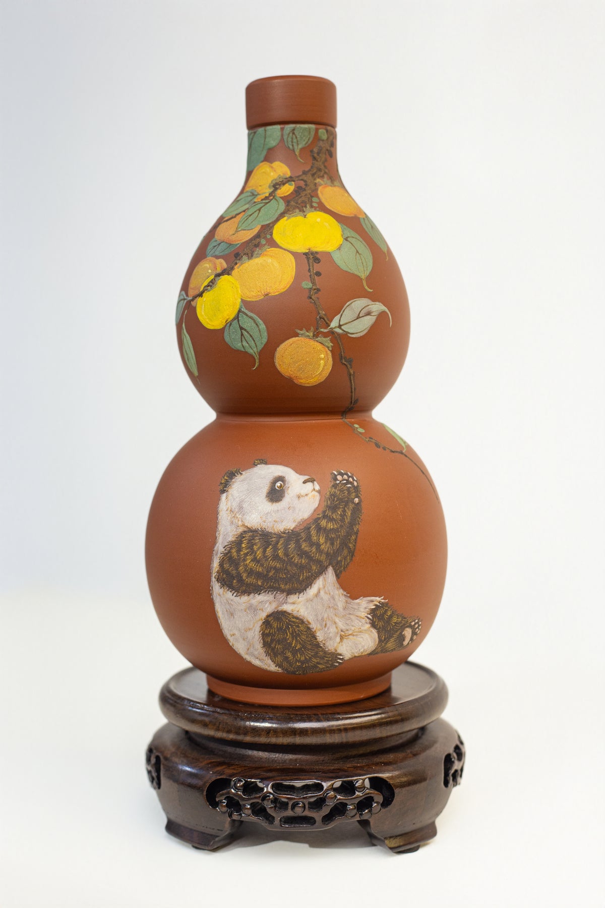 DJ Ceramic Wine Jar-Panda Pattern