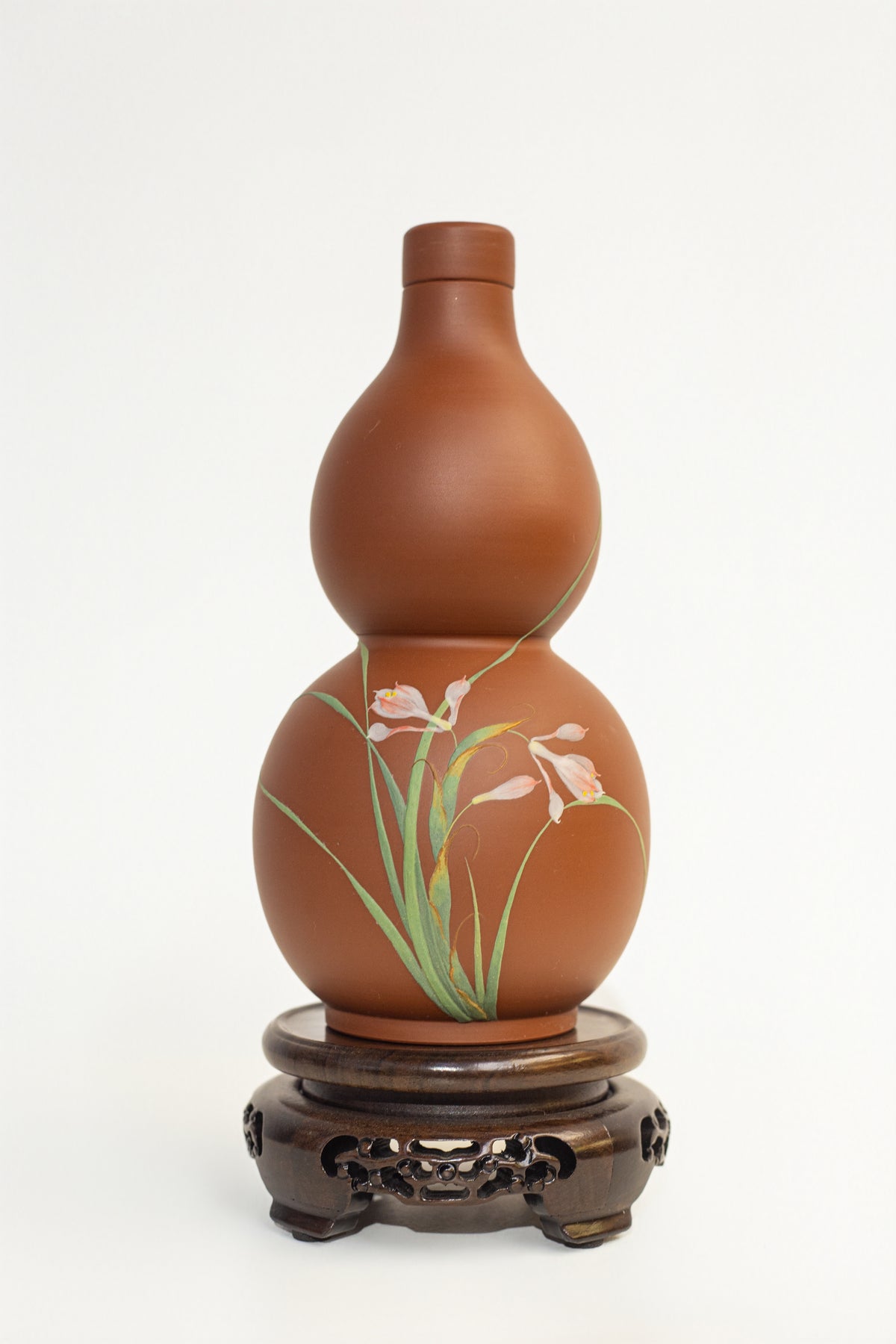 Pot en céramique DJ - Motif floral