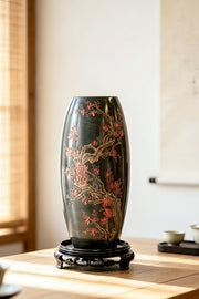 Plum Blossom Heritage Ceramic Vase