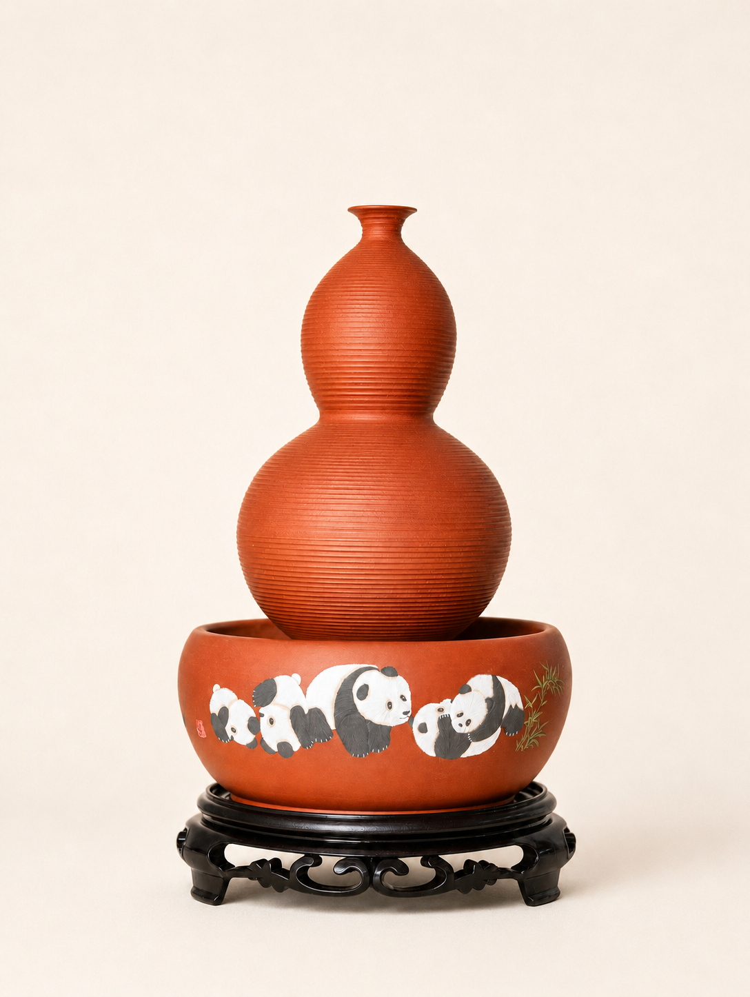 Feng Shui Gourd Vase
