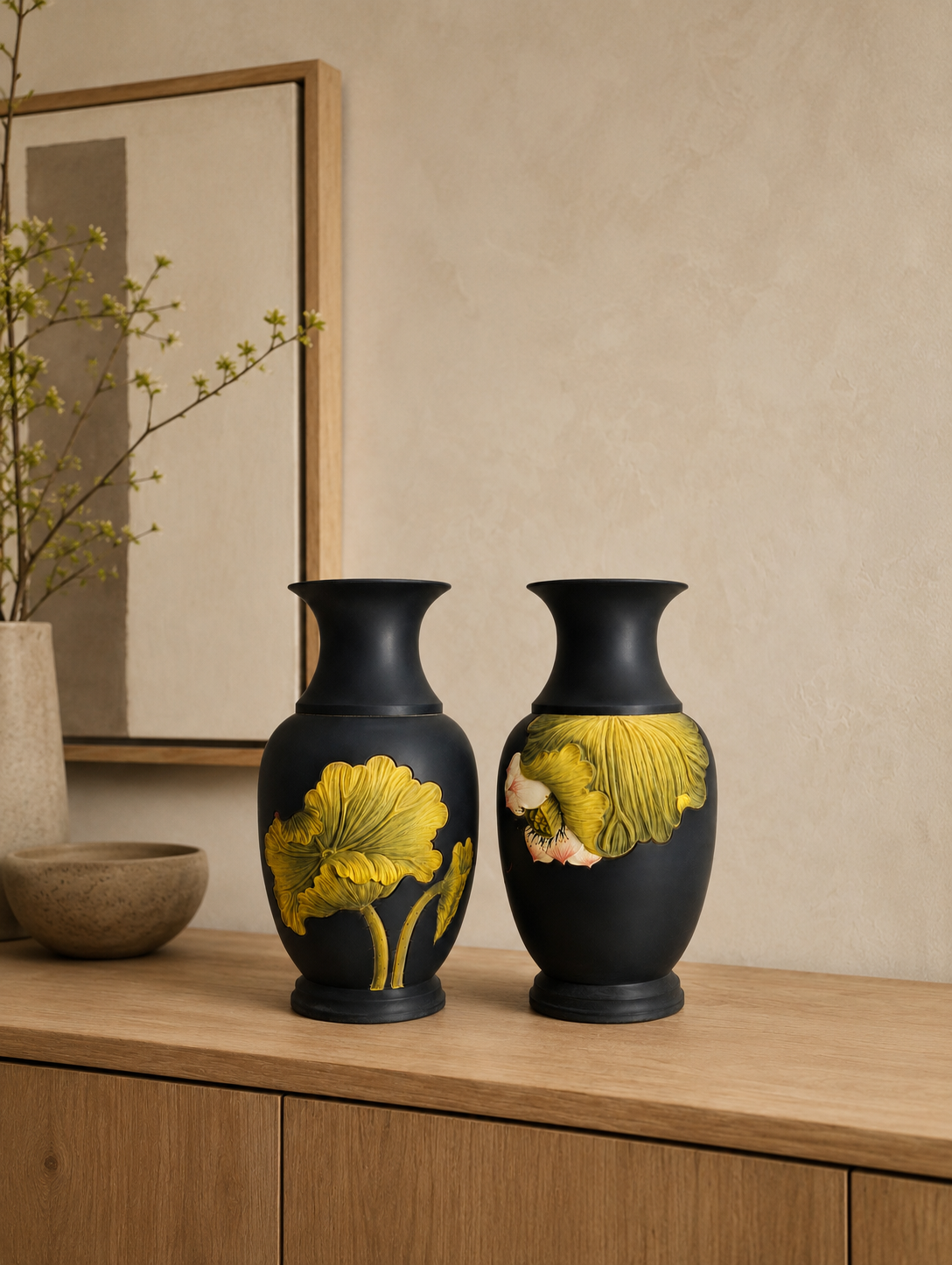 Lotus Decorative Vase