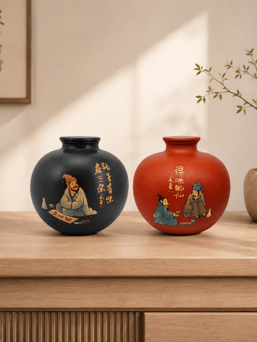 Literati Wine Jar
